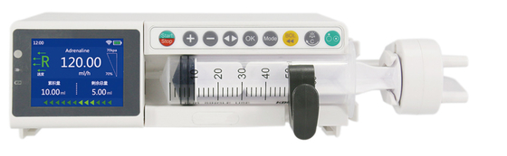 Medyczna pompa strzykawkowa CE Icu Wiele alarmów Przycisk łatwe sterowanie