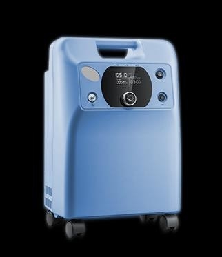 Koncentrator tlenu 5L Przenośna plastikowa powłoka ABS Zatwierdzenie ISO13485
