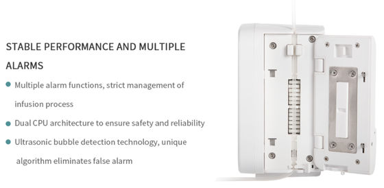 Pompa strzykawkowa Purple Horn i pompa infuzyjna 1-1800 ml/h regulowana