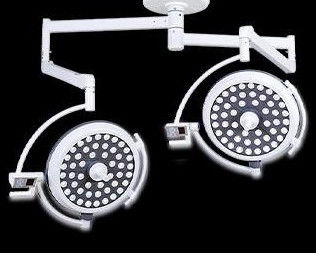 Bezcieniowa lampa operacyjna LED Purple Horn, szpitalne światło chirurgiczne 80 W