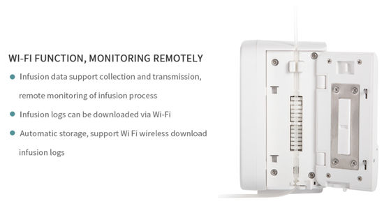 Szpitalne pompy infuzyjne Purple Horn Wiele trybów Dokładność 5%