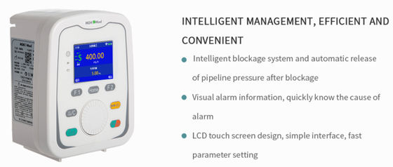 Szpitalne pompy infuzyjne Purple Horn Wiele trybów Dokładność 5%