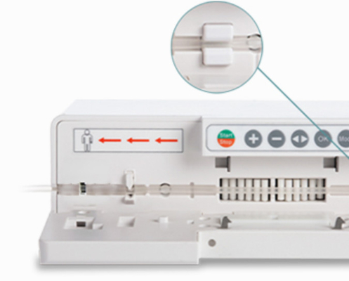 Precyzyjny przycisk sterownika strzykawki medycznej łatwe sterowanie Moc wejściowa AC 100v -240v